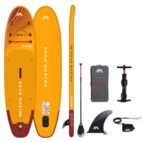 Pack paddle gonflable FUSION 10'10 AQUA MARINA 2023 (sup. pompe. pagaie. leash)